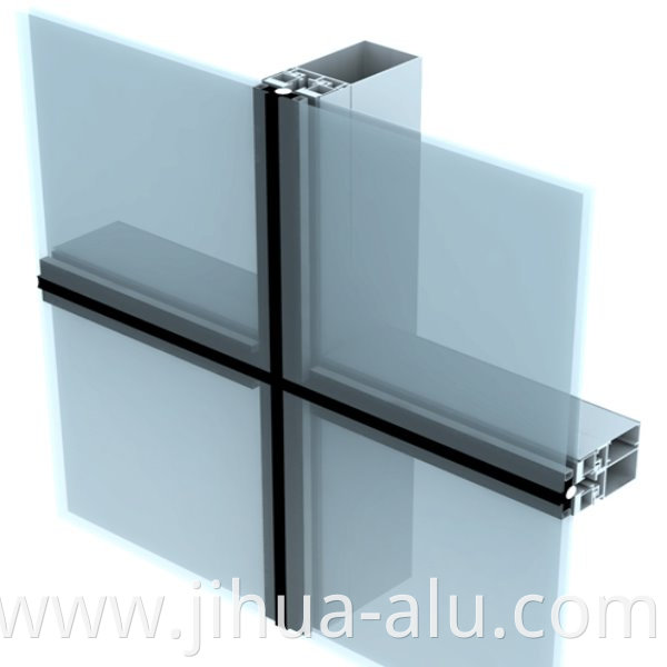 aluminum curtain wall design